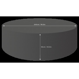 Oxford Premium 245cm Six Seater Round Set Cover