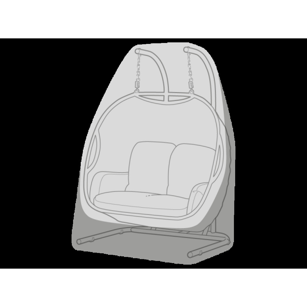 Oxford Premium Double Cocoon Egg Chair Cover