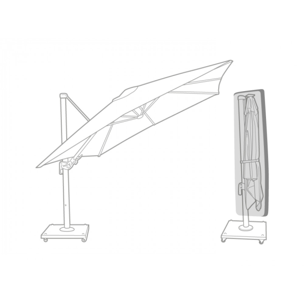 Oxford Premium Large Canti-Lever Parasol Cover 250cm