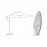 Oxford Premium Medium Canti-Lever Parasol Cover 54cm