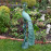 Peacock – gold verdigris