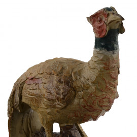 Pheasant Carved Wood Effect