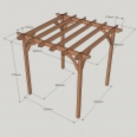 Premium Pergola - 4 Post