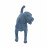 Puppy Standing – blue iron effect
