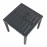 Roma Square Table with Sicily Chair in Anthracite