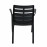 Roma Rectangular Table and Siena Chairs in Anthracite