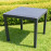Salerno Square Table with Sicily Chairs in Anthracite