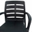 Salerno Table with Siena Chairs in Anthracite