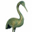 Cranes Pair – gold verdigris