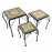 Set of 3 Low Square Plant Stands – Brava