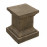 Plinth, Square Low – rust effect