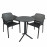 Step Table in Anthracite