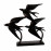 Swallows Elur – Iron Ornament