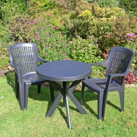 Tivoli table with Parma chairs- 2 colour option
