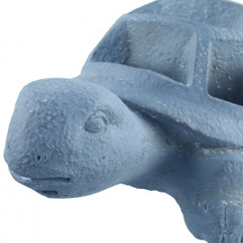 Tortoise Planter – blue iron effect