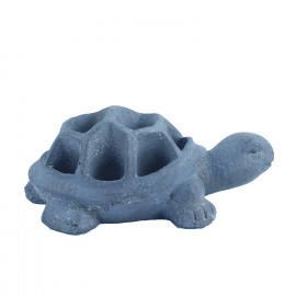 Tortoise Planter – blue iron effect
