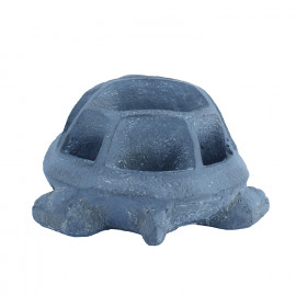 Tortoise Planter – blue iron effect