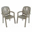 Toscana 160 table with 6 Ponza chairs (2 colour options)