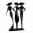 Ladies At The Races – Elur Iron Figurine